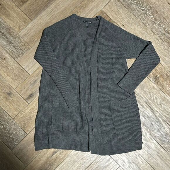 Eileen Fisher Wool Cardigan - Picture 1 of 5
